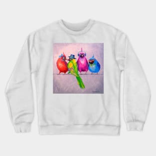 Friends parrots Crewneck Sweatshirt